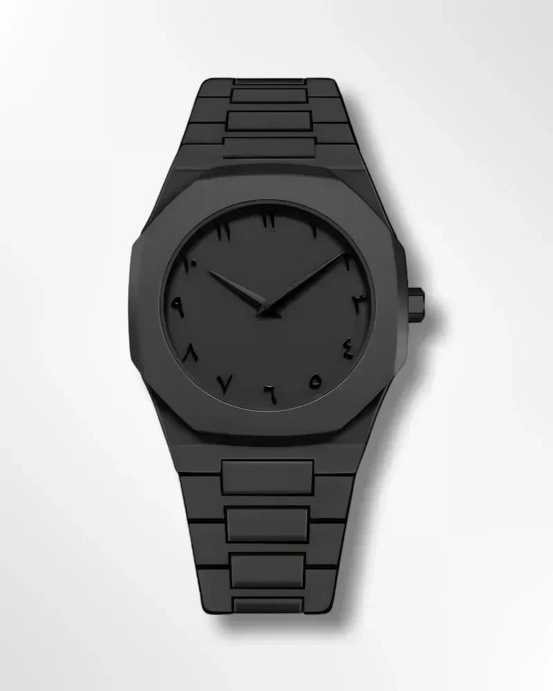 Stainless Steel Arabic Watch